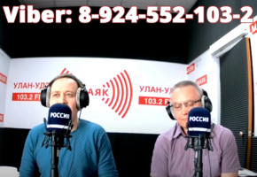 Алмаз Садриев и Евгений Якимов на радио «Маяк»