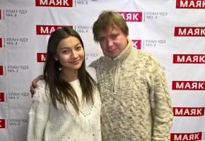 Елена Ербакова и Николай Брагин на радио «Маяк»