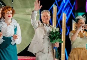 На сцене театра им. Бестужева состоялся юбилейный вечер народного артиста Бурятии Сергея Васильева