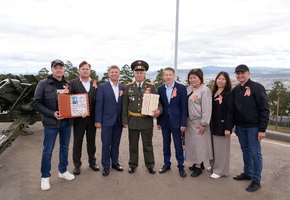 Полуденным выстрелом отметили день окончания Второй мировой войны